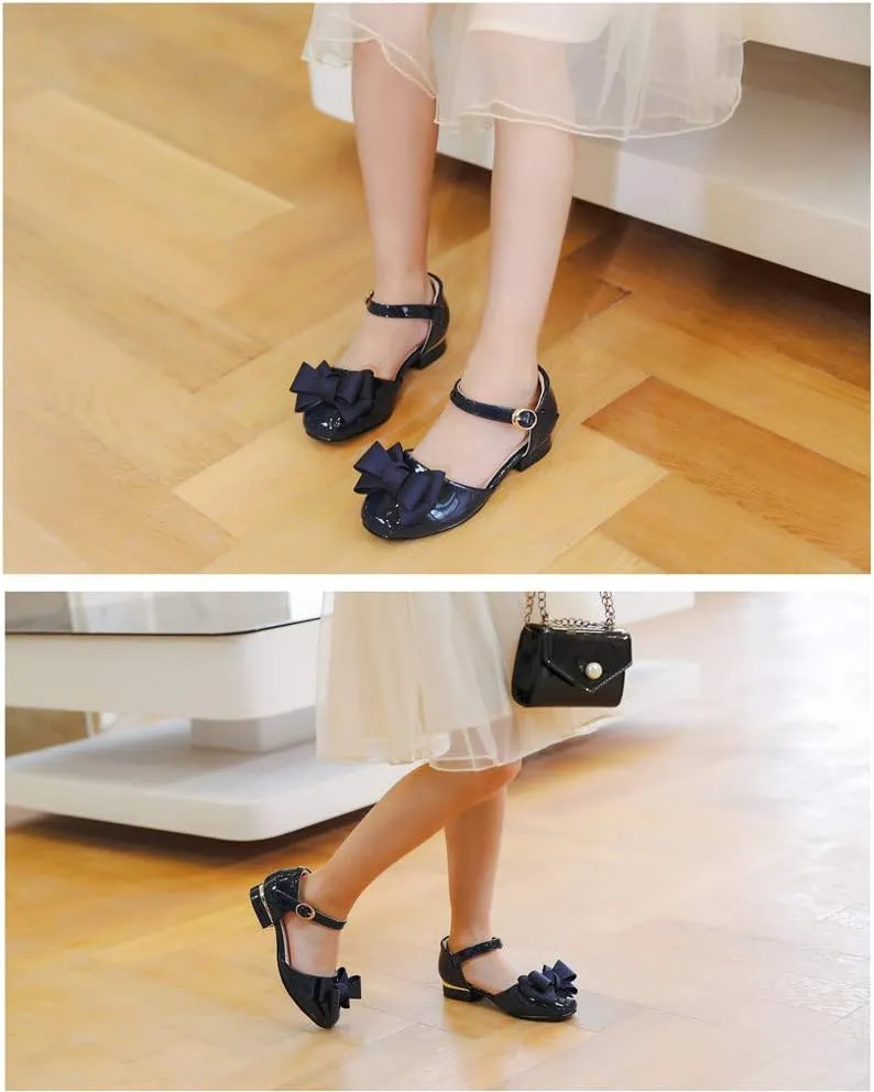 Little Girl's Heel Sandals Ballet Dress Shoes(Little Kid/Big Kid)
