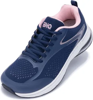 MAFEKE Womens Wide Toe Box Running Shoes Arch Support Tennis Athletic Sneakers Orthotic Walking Shoes for Plantar Fasciitis Pain Relief US 6-11