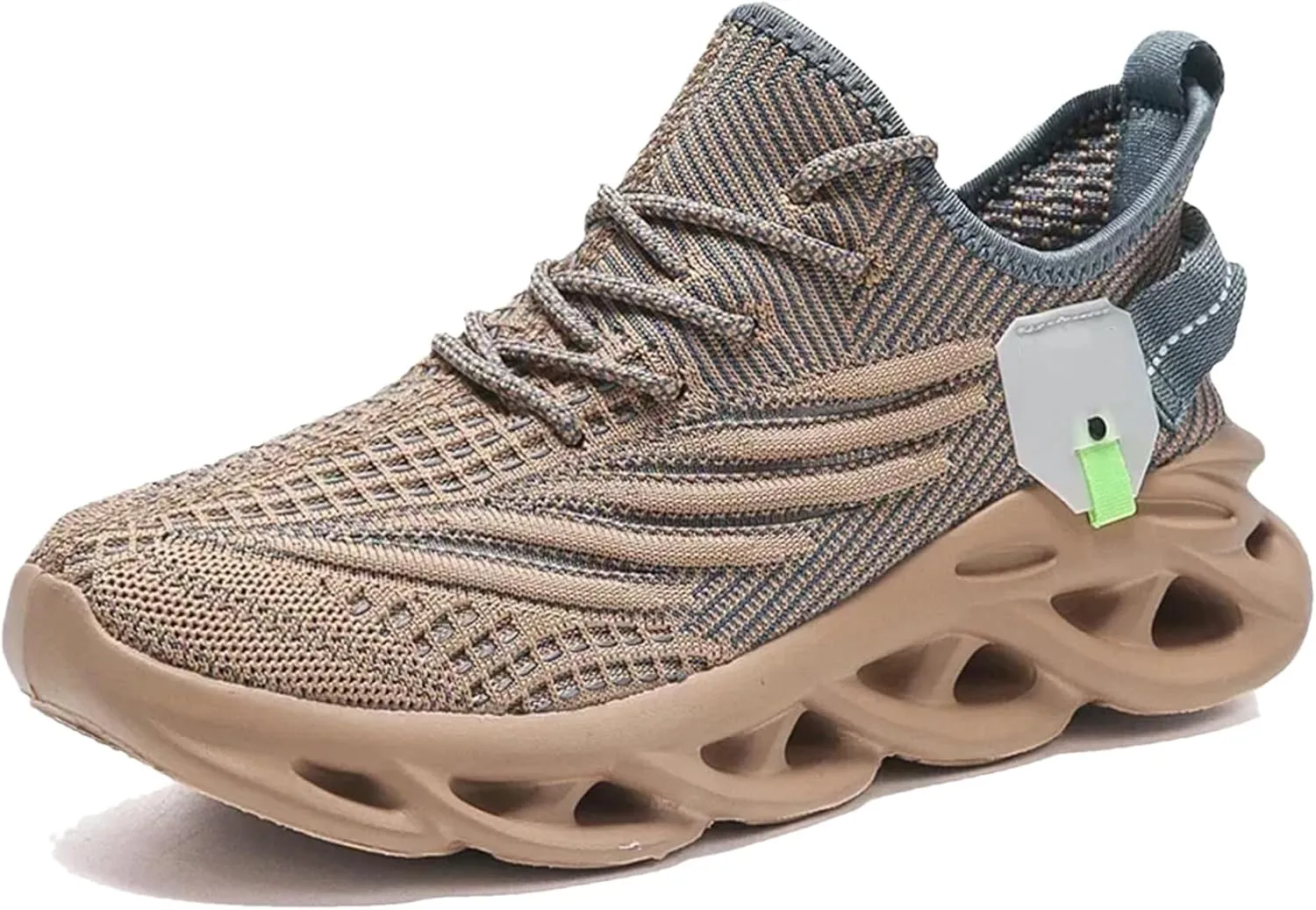 Men's Running Sneakers - Breathable Mesh Athletic Shoes with Shock Absorption