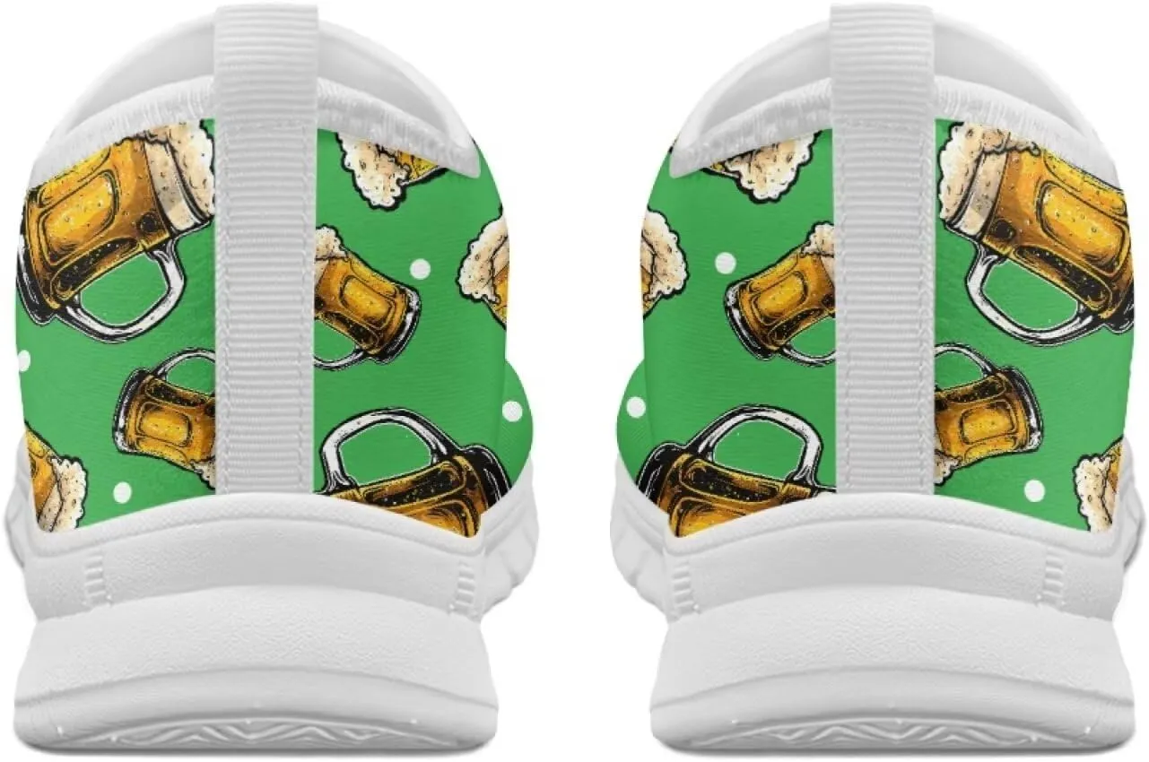 Modysero Slip On Shoes for Women Casual Walking Shoes with No Laces Low Top Lightweight Sneaker for Ladies Print Footwear