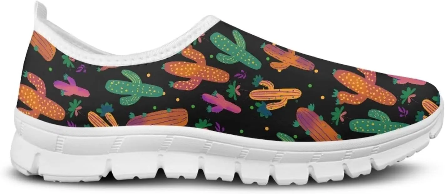 Modysero Womens Slip On Shoes Fashion Funny No Lace Tennis Shoes Women Walking Sneakers for Ladies Daily Sneaker Low Top