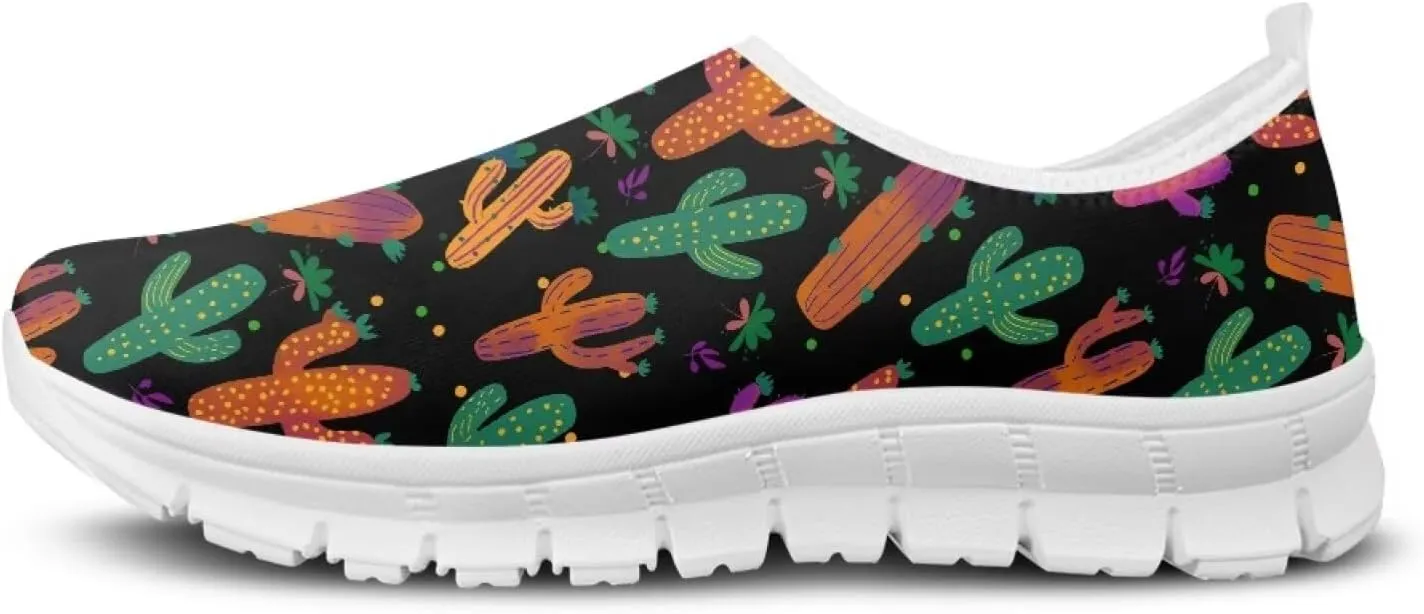 Modysero Womens Slip On Shoes Fashion Funny No Lace Tennis Shoes Women Walking Sneakers for Ladies Daily Sneaker Low Top