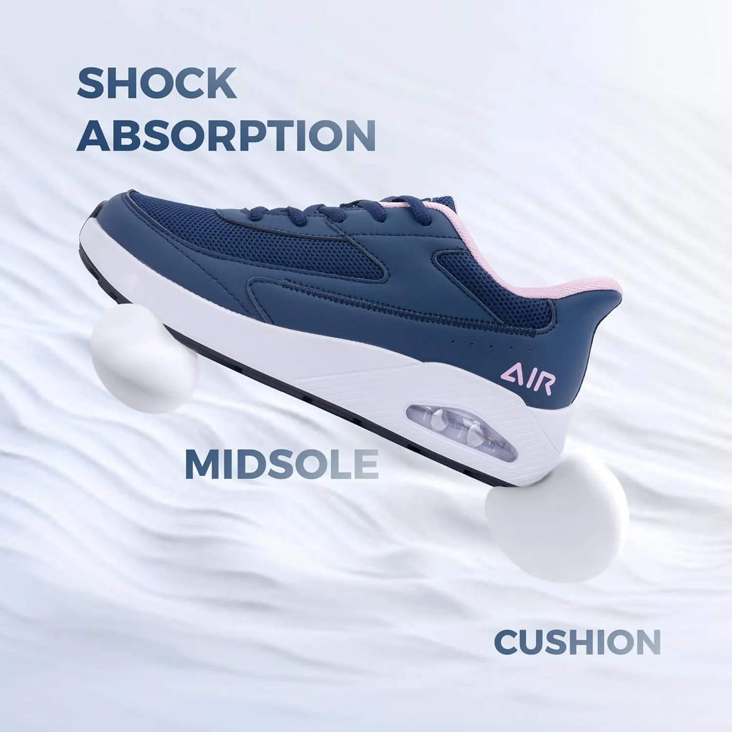 N BESUNEW Women's Wide Toe Box Walking Shoes Slip On Wide Width Running Sneakers Air Atheltic Tennis Shoes US 6-11