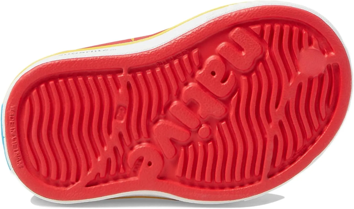 Native Shoes Kids Miles Sugarlite Print Sneakers for Toddler - Perforated Upper with Colorful Prints, and Round Toe Design