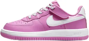 Nike Force 1 Low EasyOn Little Kids' Shoes (FN0237-600, Playful Pink/White) Size 3