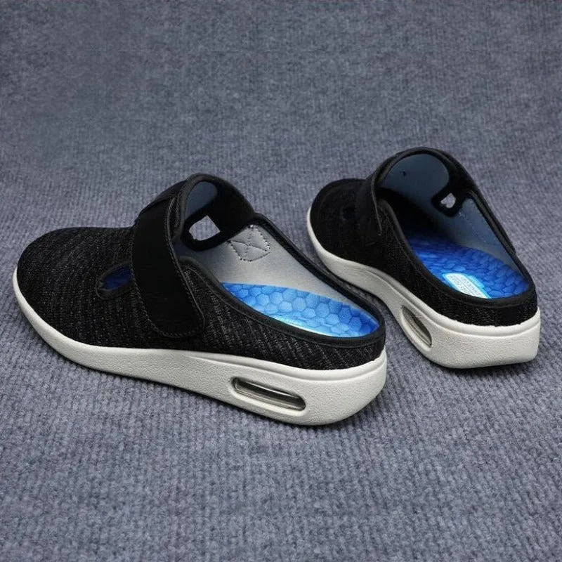 OCW Orthopedic Shoes Women Wide Toe Breathable Air Cushion Slippers Indoor Outdoor