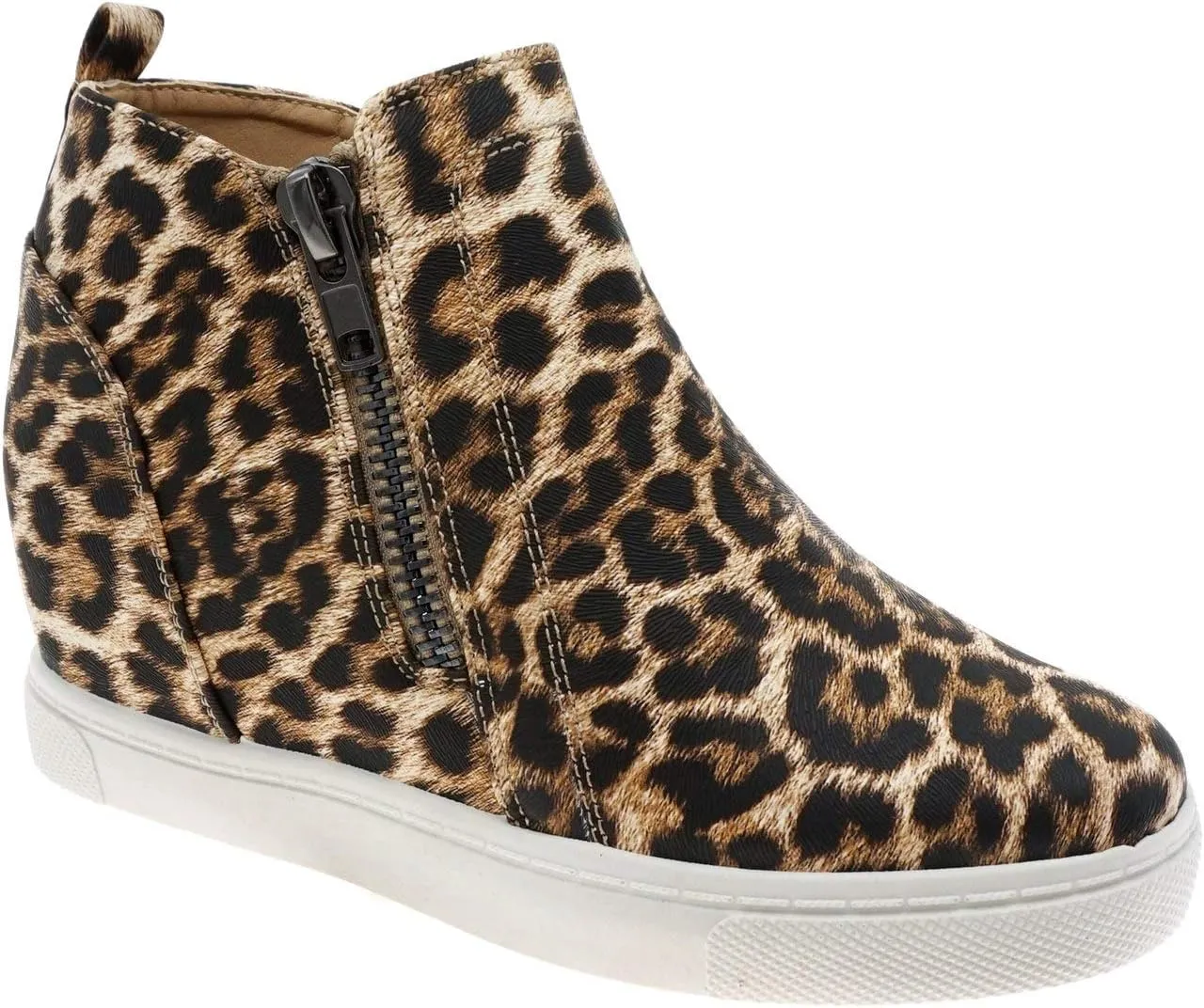 OUTWOODS Hide-1 High Top Sneaker with Inside Wedge