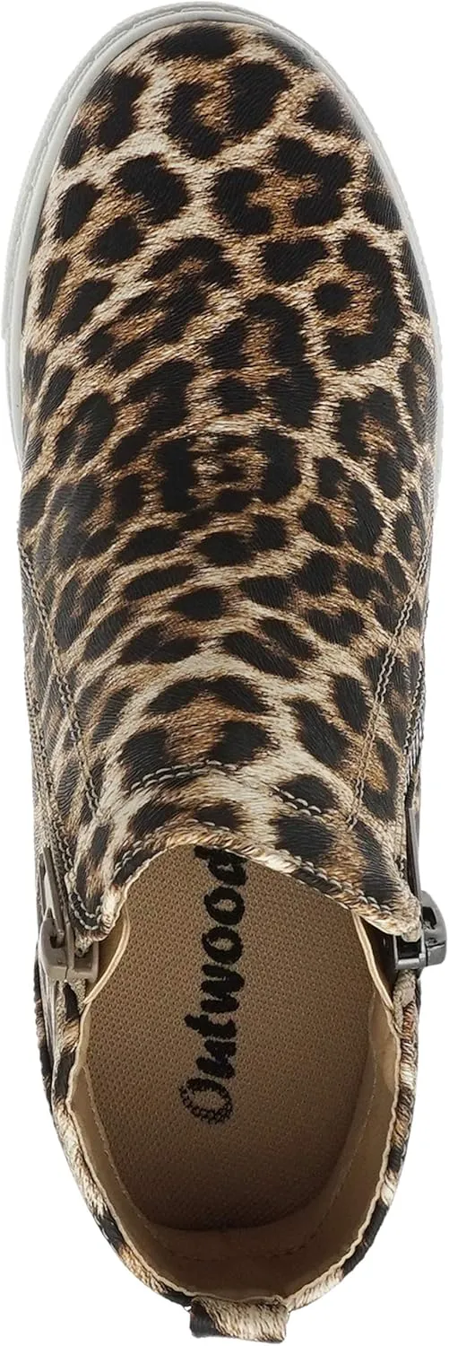 OUTWOODS Hide-1 High Top Sneaker with Inside Wedge