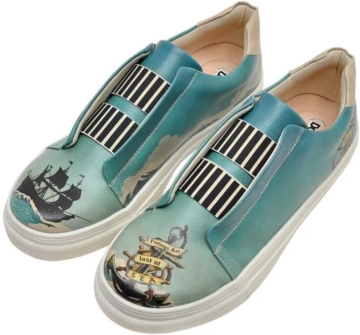 Personalize Your Life - Handmade and Vegan Printed Breathable Casual Sneakers - Sports Walking Fashion Men Shoes - Apollo Series