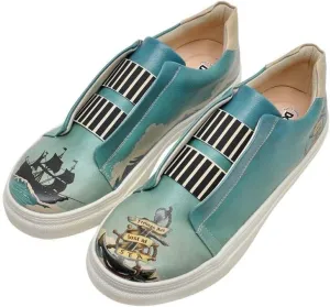 Personalize Your Life - Handmade and Vegan Printed Breathable Casual Sneakers - Sports Walking Fashion Men Shoes - Apollo Series