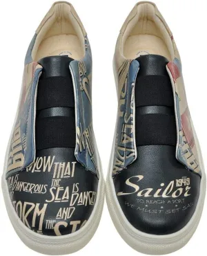 Personalize Your Life - Handmade and Vegan Printed Breathable Casual Sneakers - Sports Walking Fashion Men Shoes - Apollo Series
