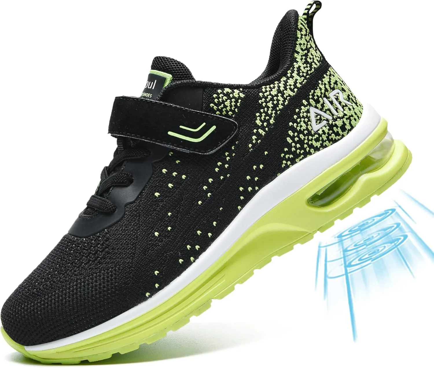 PERSOUL Air Shoes for Boys Girls Kids Children Tennis Sports Athletic Gym Running Sneakers