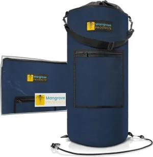 Portable Boat Trash Can, Reusable Trash Bag, Boating Equipment, Boat Storage, Boat Accessories Marine, Pontoon Boat Accessories, Fishing, Sandbar, RV, or Camping