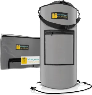 Portable Boat Trash Can, Reusable Trash Bag, Boating Equipment, Boat Storage, Boat Accessories Marine, Pontoon Boat Accessories, Fishing, Sandbar, RV, or Camping