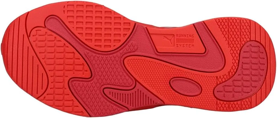 Puma Kids Boys Rs-Fast Glitz Running Sneakers Shoes - Gold, Red, White