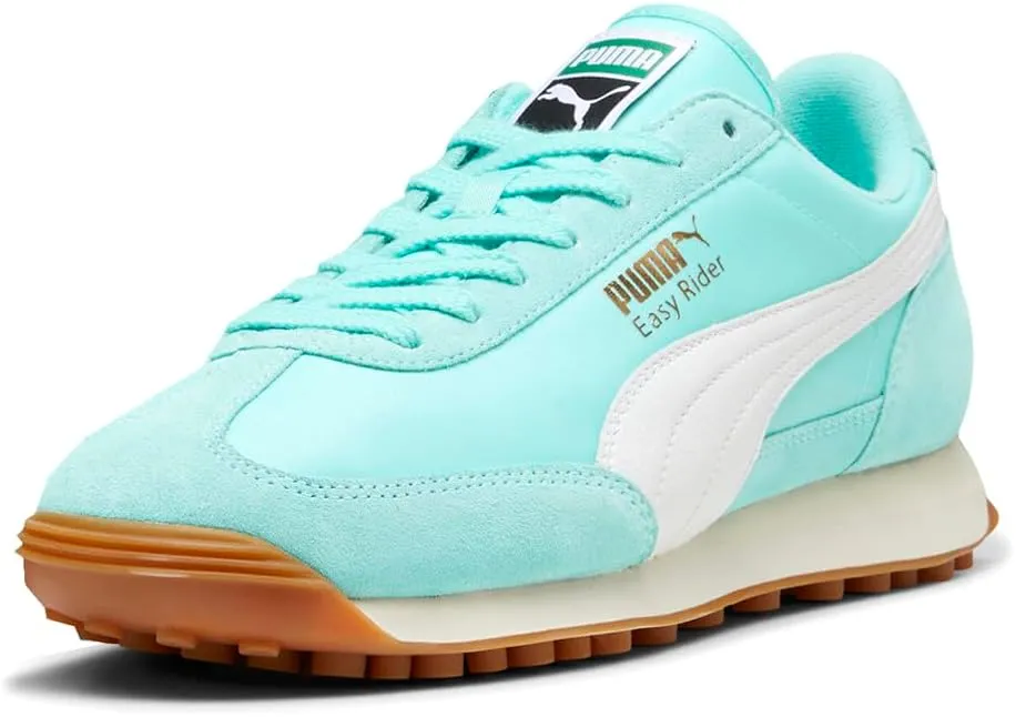 PUMA Mens Easy Rider Vintage Lace Up Sneakers Shoes Casual - Blue