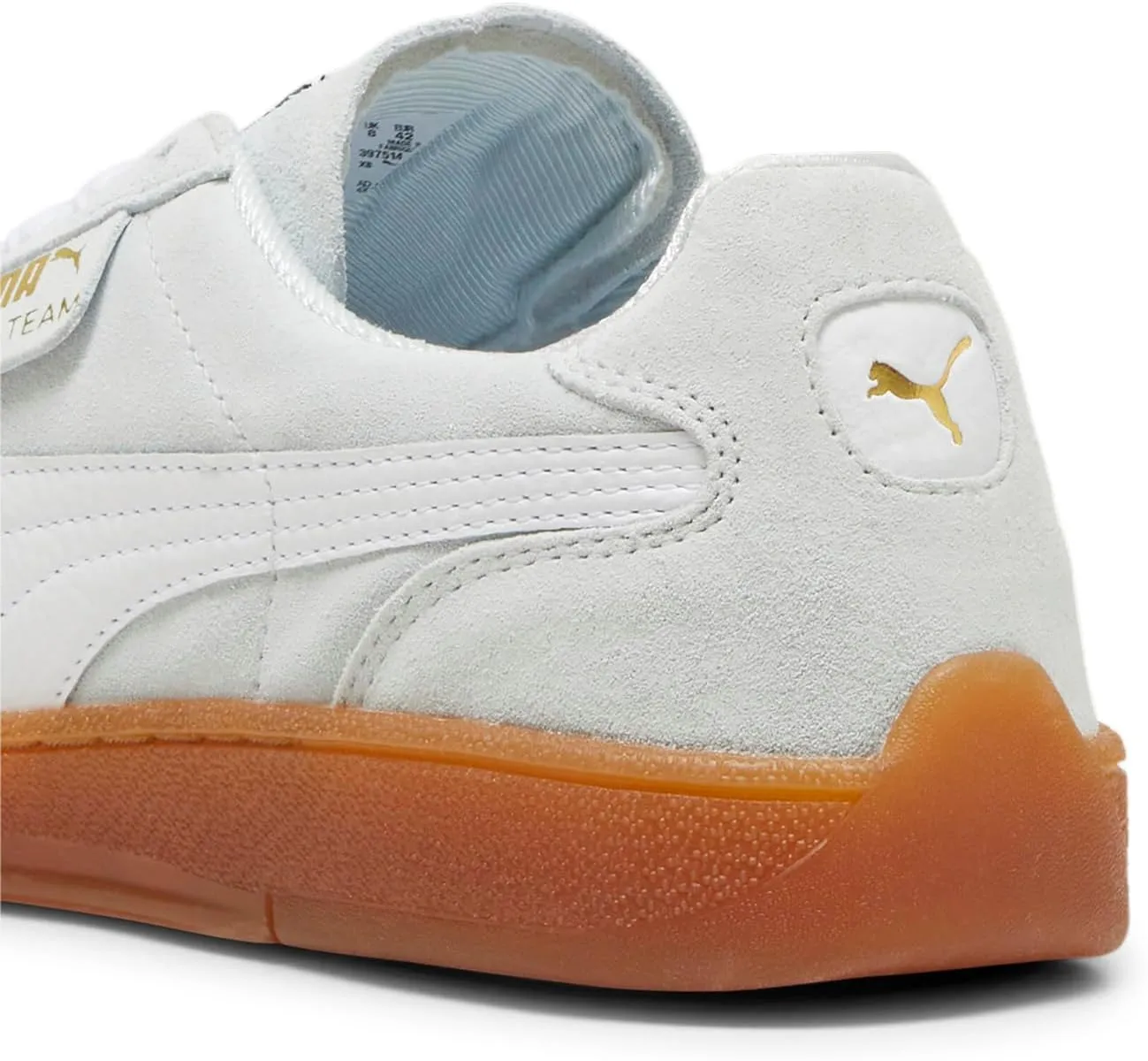 PUMA Mens Super Team Suede Lace Up Sneakers Shoes Casual - Grey