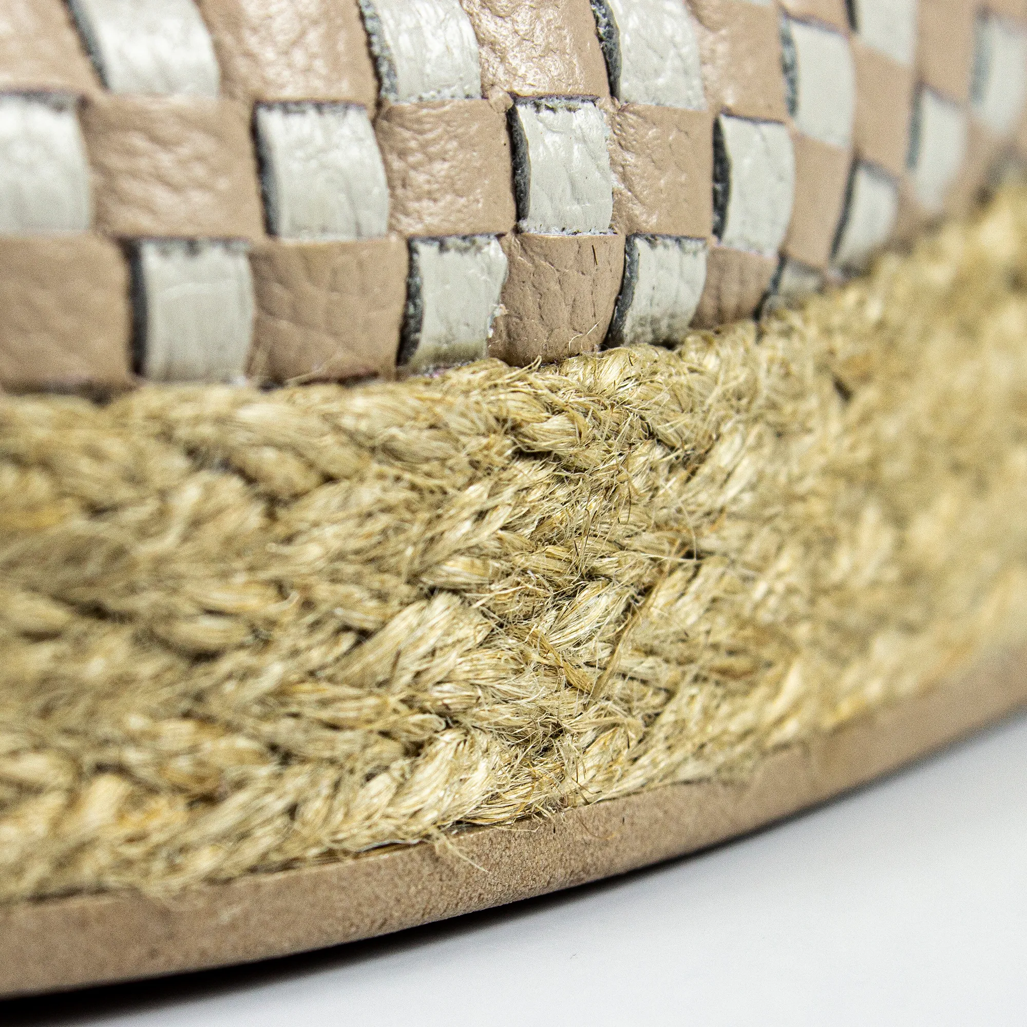 "FLORENCE" LEATHER ESPADRILLE