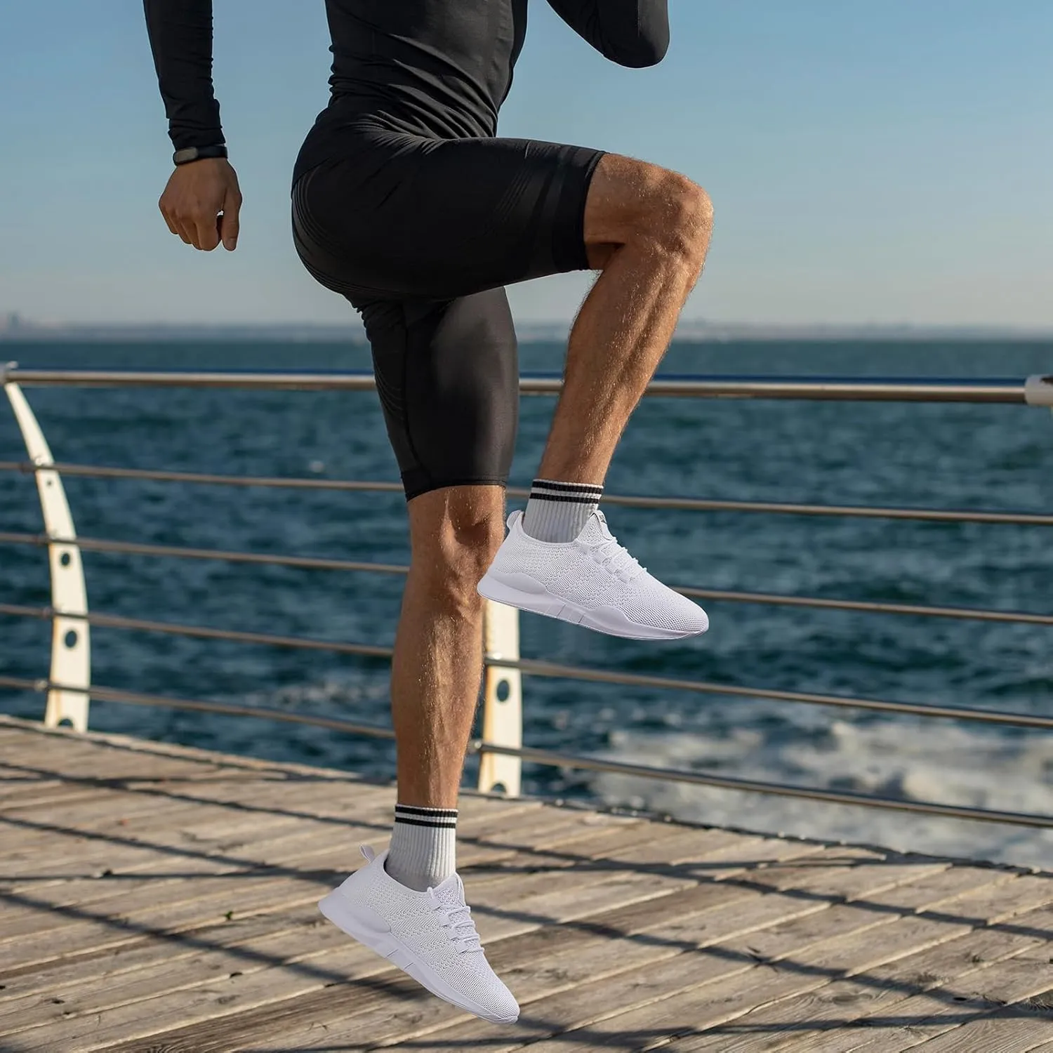 Running Shoes for Men Walking Tennis Fashion Sneakers Athletic Casual Workout Gym Breathable Lightweight Shoes