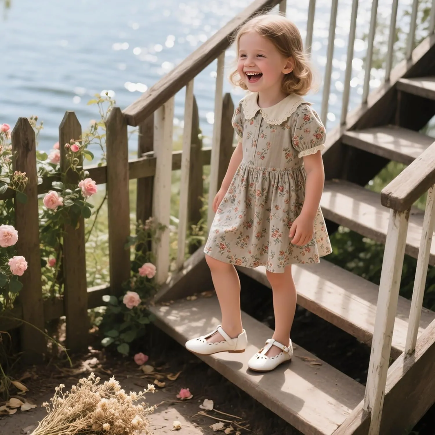 THEE BRON Mary Jane Shoes for Girls T-Strap Toddler Flats Patent Leather with Crafted Legacy