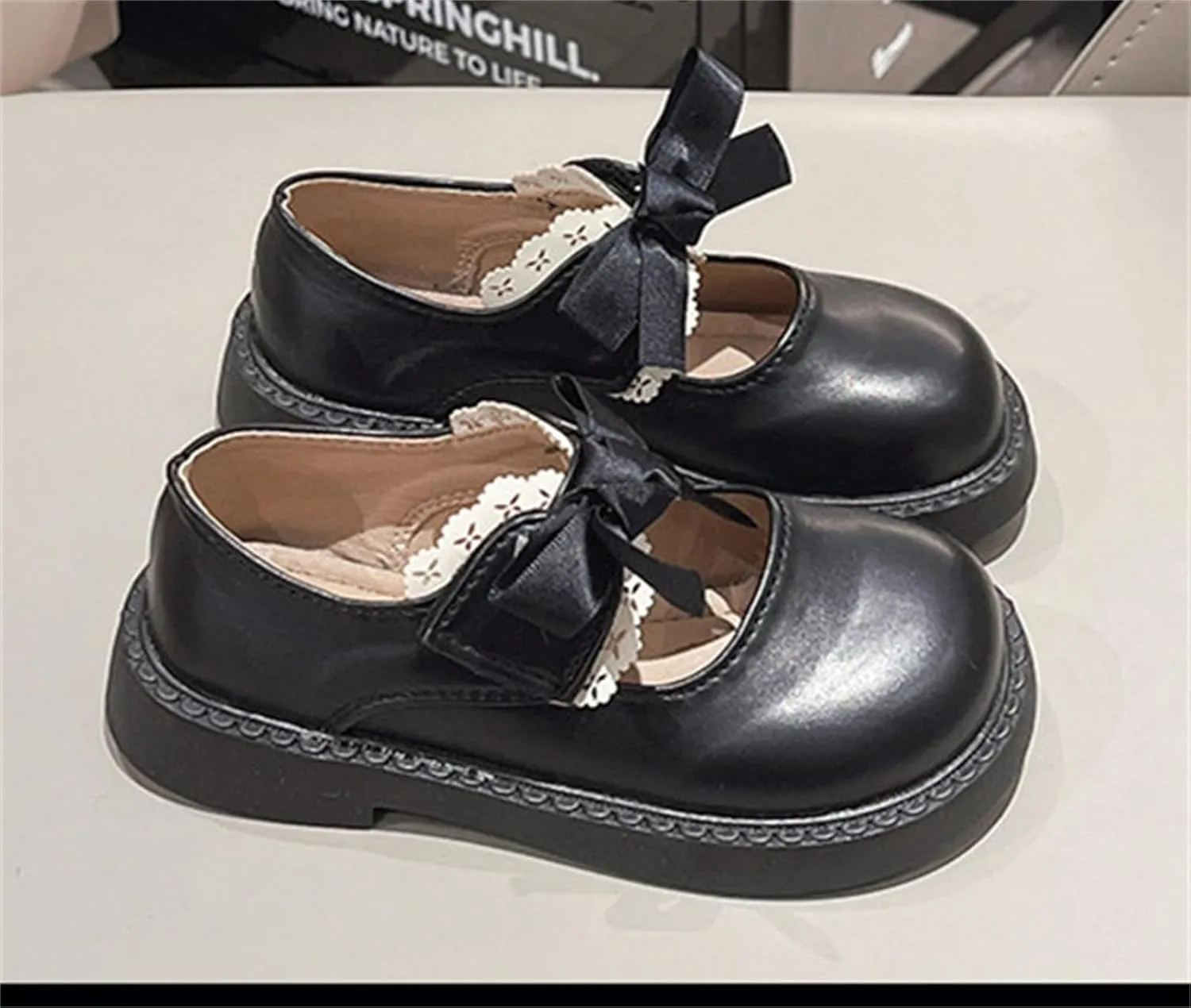 Toddler/Little Girls Mary Jane Dress Shoes Girls Loafers School Uniform Thick Non-Slip Sole Casual Shoe