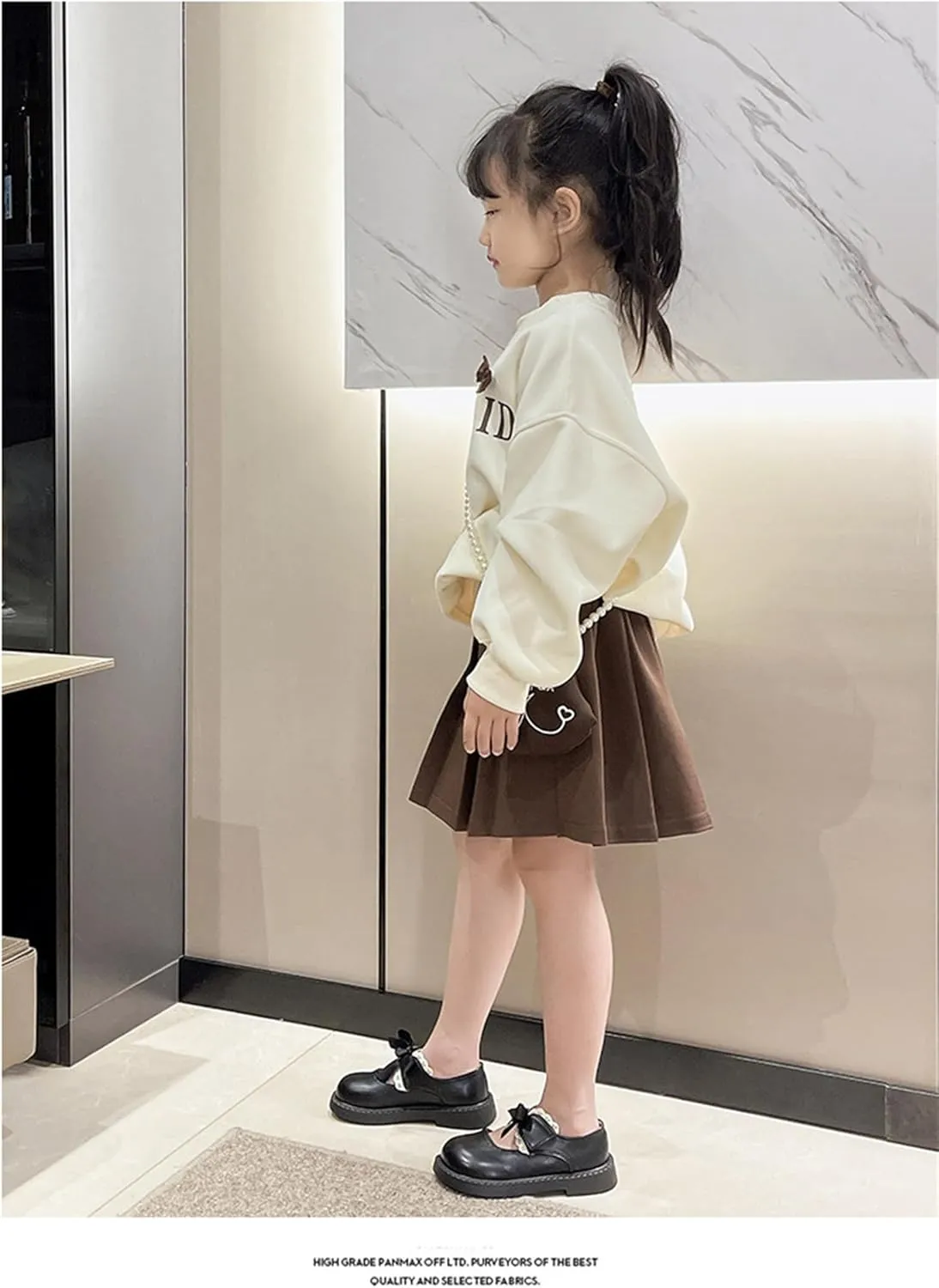 Toddler/Little Girls Mary Jane Dress Shoes Girls Loafers School Uniform Thick Non-Slip Sole Casual Shoe