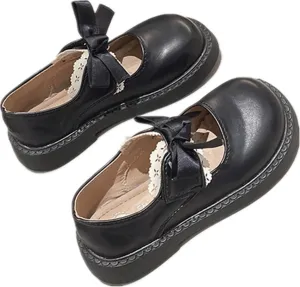 Toddler/Little Girls Mary Jane Dress Shoes Girls Loafers School Uniform Thick Non-Slip Sole Casual Shoe