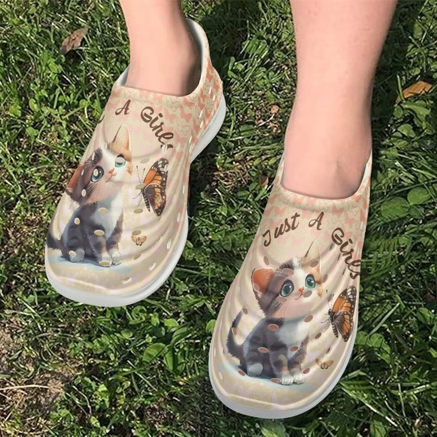 Unisex Kids Garden Shoes for Girls Boys Slip on Water Shoes Lightweight Beach Walking Sneakers Girls Axolotl Sandals