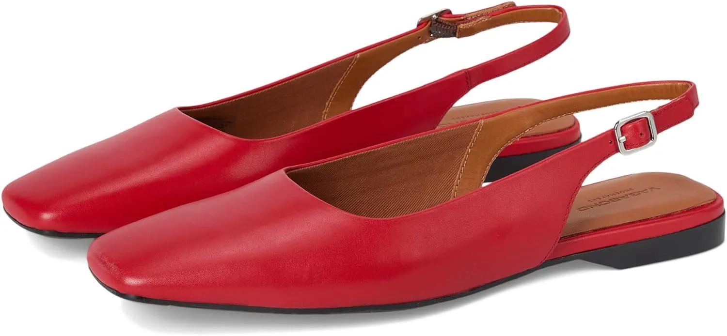 Vagabond Shoemakers Women's Delia Leather Slingback Flats