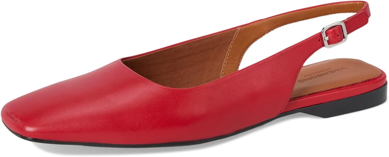 Vagabond Shoemakers Women's Delia Leather Slingback Flats