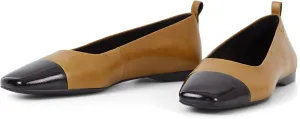 Vagabond Women's Delia Leather Toe Cap Flats Ballet