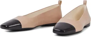 Vagabond Women's Delia Leather Toe Cap Flats Ballet