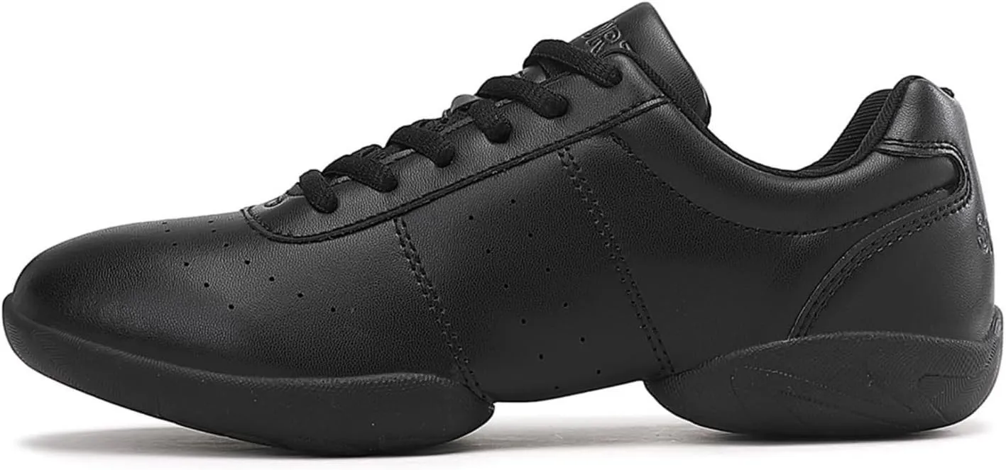 White Cheer Shoes Girls Dancing Training Sneakers Women Jumping Tumbling Exercise Aerobic Fitness Dance Sole Separation