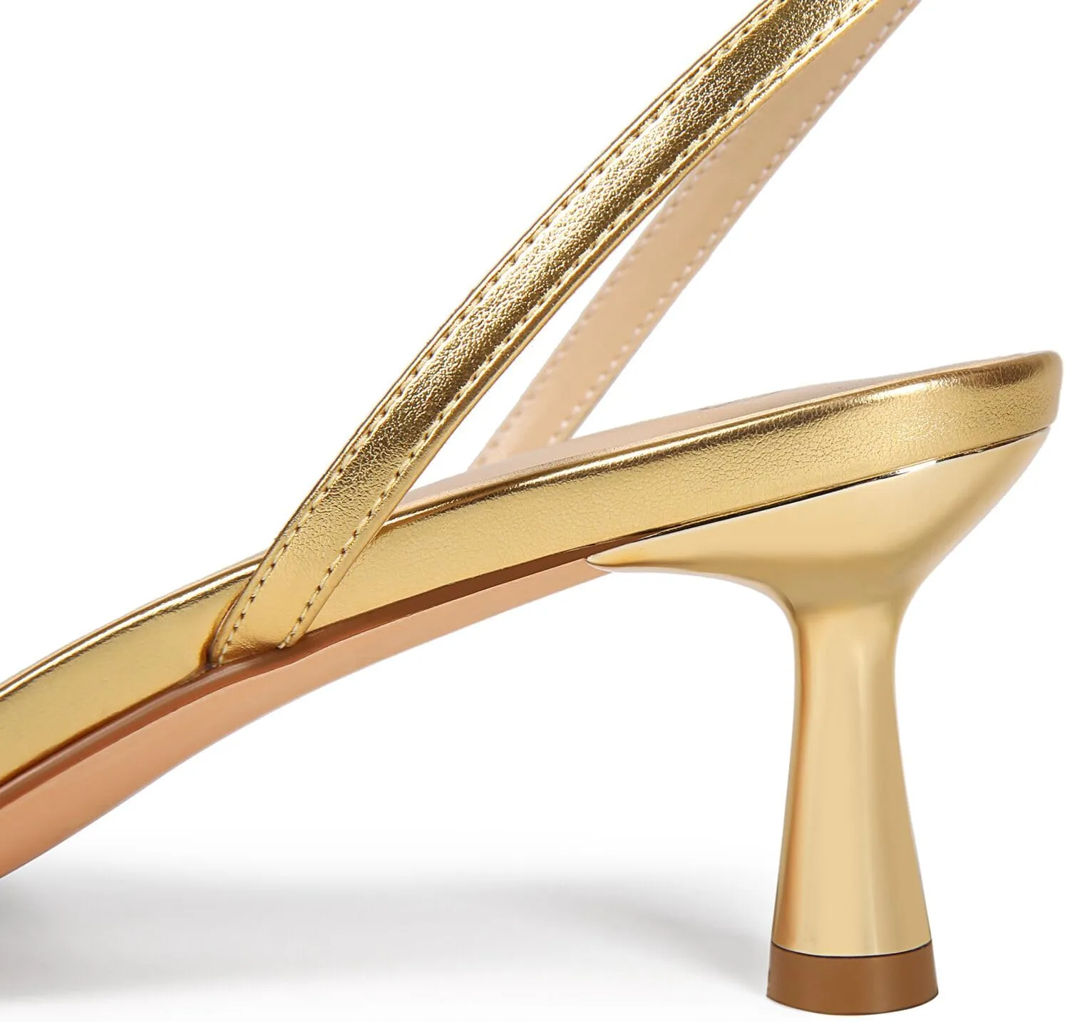 wide width sandals for women Ankle-Strap slingback Kitten heels Square Toe low Heel strappy heeled sandals