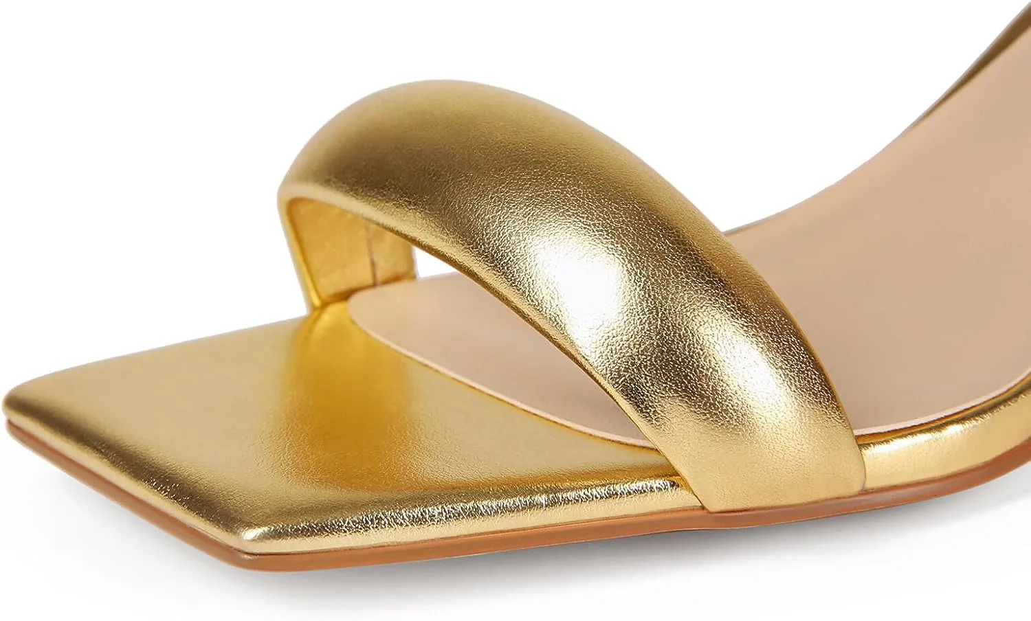 wide width sandals for women Ankle-Strap slingback Kitten heels Square Toe low Heel strappy heeled sandals