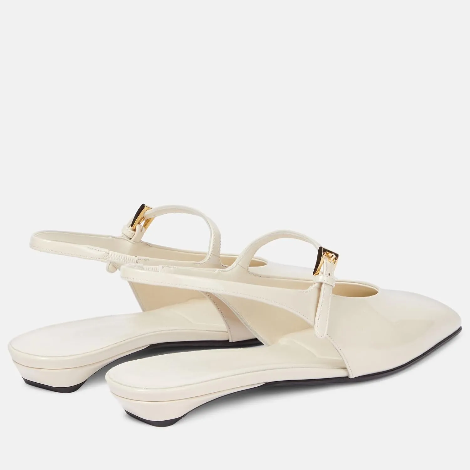 Women's Chic Square Closed Toe Low Chunky Heel Slingback Shoes Comfortable Slip On Mary Jane Flats with Buckle Casual Office Dressy Slingback Mary Jane Pumps for Women