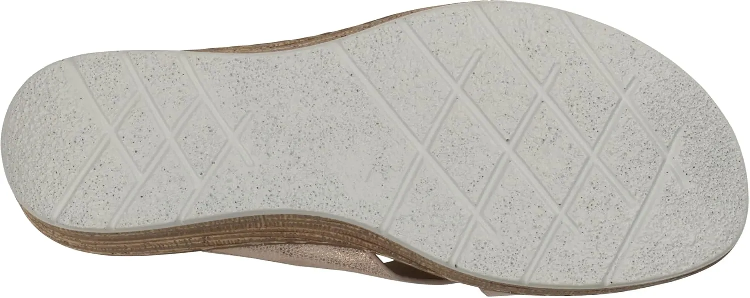 Women's Demi Cross Strap Comfy Wedge Sandals