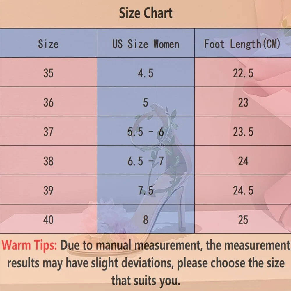 Women's Floral High Heels Pink Flower Sandals for Summer Wedding Garden Party Bridesmaid PromCocktail or Special Occasions