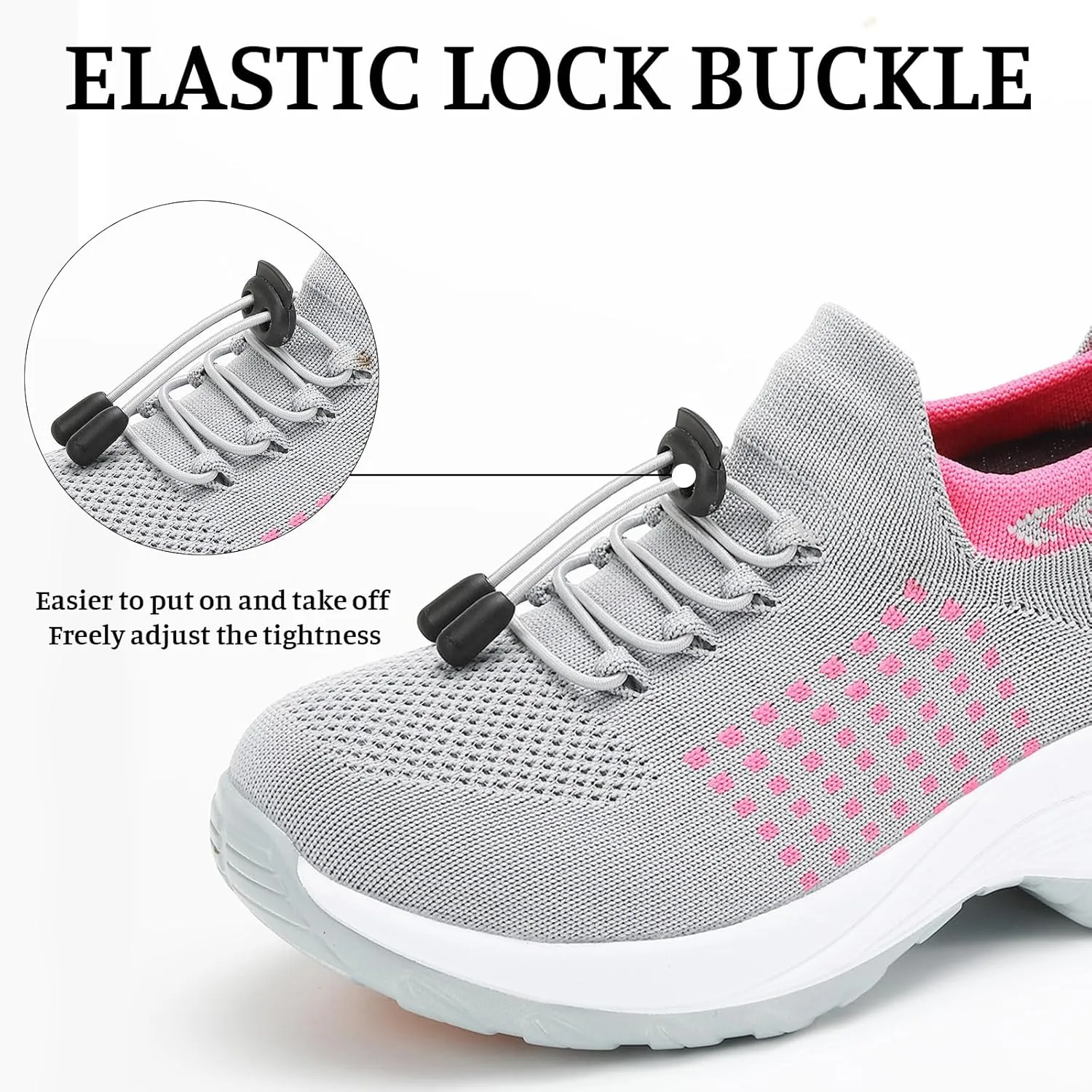 Women's Orthopedic Shoes Slip On Breathable Sneakers Walking Athletic Casual Shoe, Comfortable Trainers for Womens