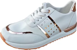 Womens Orthopedic Slip On Walking Shoes Casual Sneakers with Arch Support Comfortable Loafers Plantar Fasciitis Relief Foot Heel Pain Diabetic