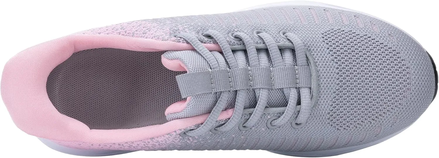 Womens Running Shoes Air Tennis Sneakers Slip On Athletic Shoes for Walking Gym Fitness