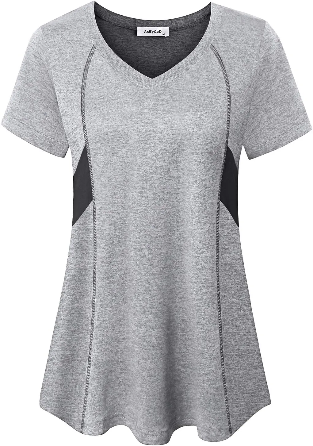 Womens Short Sleeve Tops Workout Athletic Sports Yoga Shirts