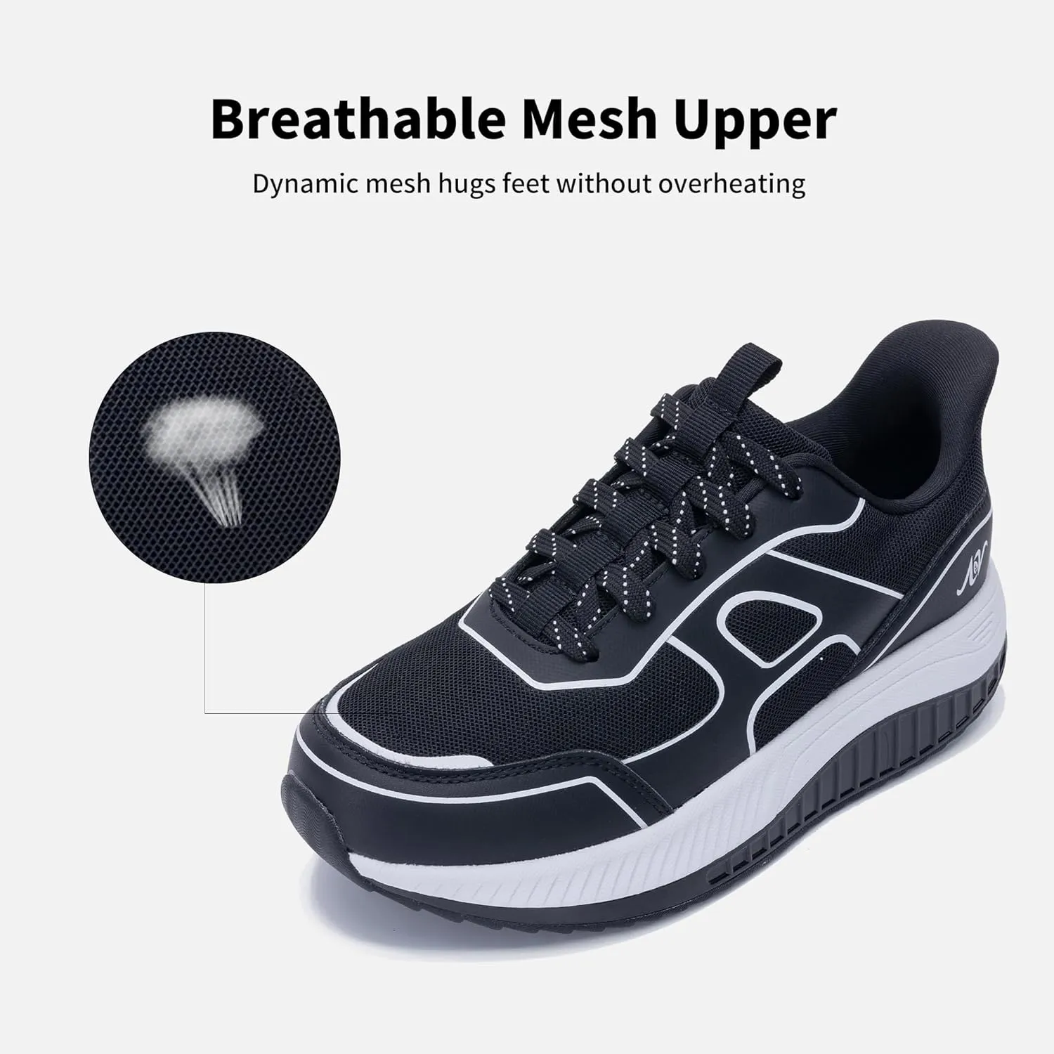 Womens Walking Shoes Arch Support Plantar Fasciitis Sneakers Cushion Pain Relief Tennis